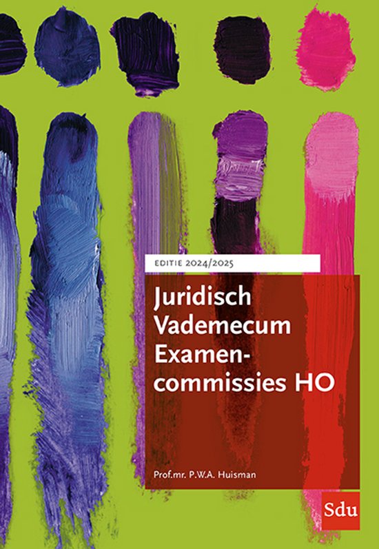 Juridisch Vademecum Examencommissie HO Editie 2024-2025 - cover