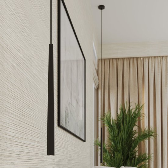 zhxinashu Hanglamp met glazen bol, bolvormige lichtschaduw, moderne hanglamp, Art Deco plafondlamp, Scandinavische stijl vintage lampenkap voor slaapkamer, nachtkastje, woonkamer (zwart