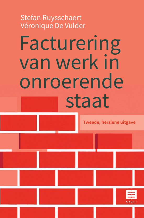 Facturering van werk in onroerende staat - cover