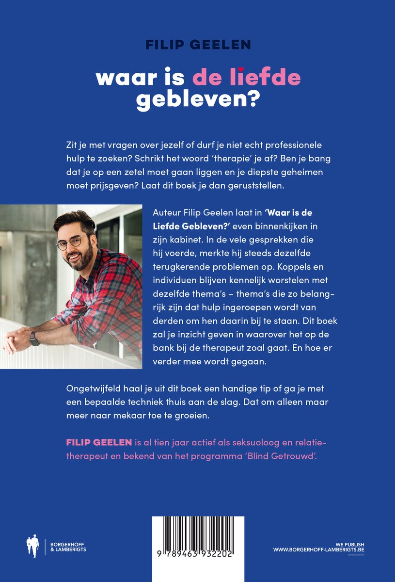 Waar is de liefde gebleven ? - back cover
