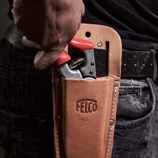 Felco Snoeischaar Holster Leder van Felco — afbeelding 5