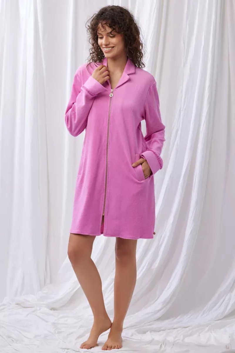 Lords & Lilies kamerjas dames - roze - 251-52-THF-T/356 - maat XL