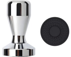 Ibenzoa® Professionele Koffietamper van 51mm met Siliconenmat – Voor Perfecte Espresso Extractie