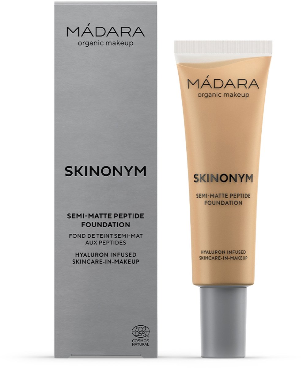 Madara Skinonym Semi-Matte Peptide Foundation 30 ml - #50 Golden Sand