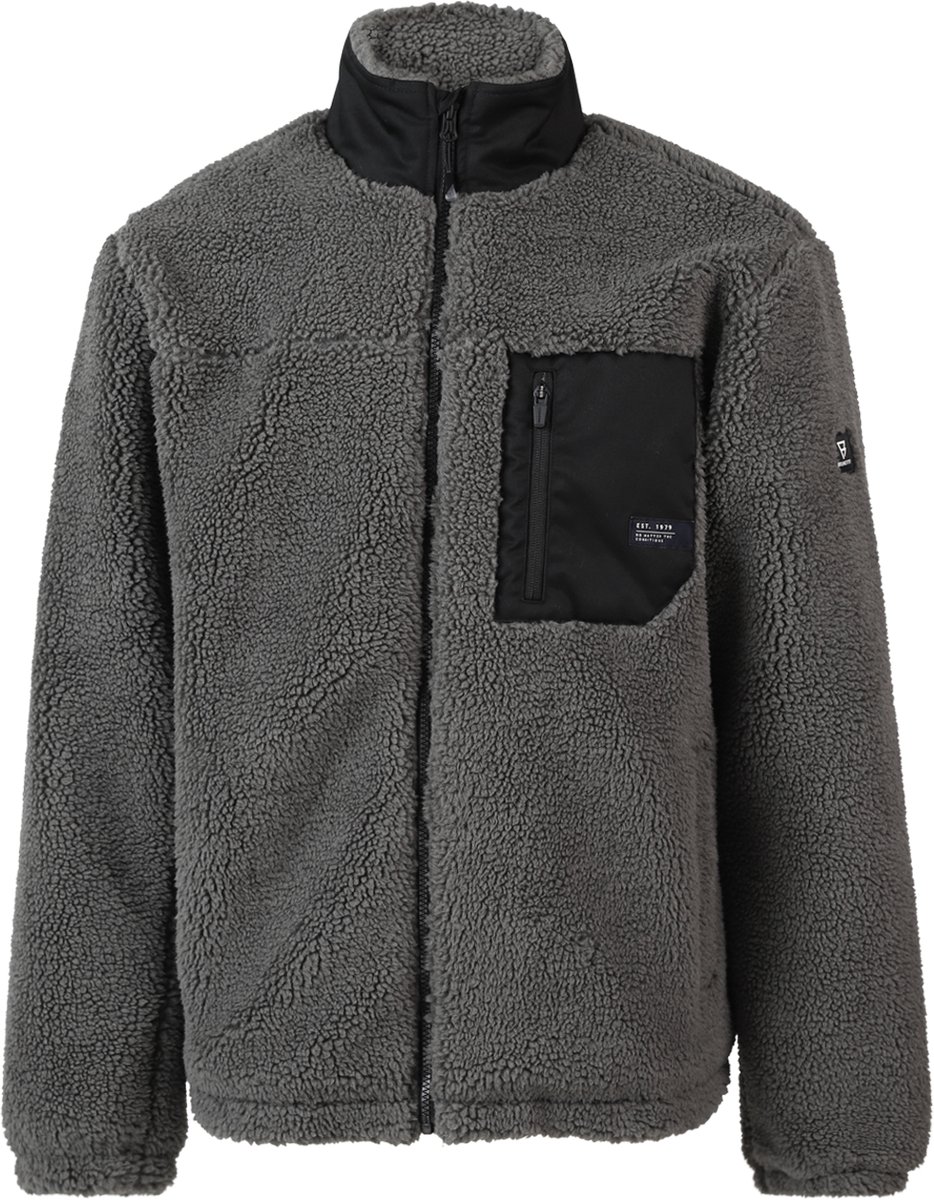 Brunotti Renziost Heren Fleece Teddy Jas - Groen - XL