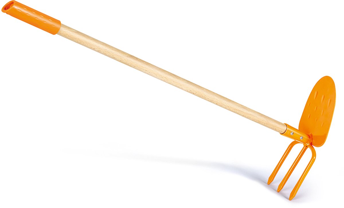Dubbelkoppige schoffel voor kinderen - Hape - vanaf 4 jaar