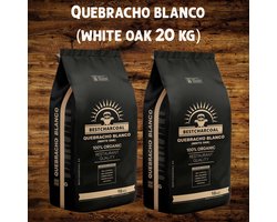 Bestcharcoal Quebracho Blanco – 2x10 kg | 100% Natuurlijke Restaurantkwaliteit Houtskool – Extreem Hete & Langdurige Verbranding