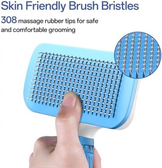 Zolux Puppy Borstel - Hondenvachtborstel - 5.5x3.6x21 cm Wit Turquoise Geschikt Voor Langhaar - Hondenborstels en kammen - Pets Place Zolux Puppy Borstel - Hondenvachtborstel - 5.5x3.6x21 cm Wit Turquoise Geschikt Voor Langhaar - Hondenborstels en kammen - Pets Place