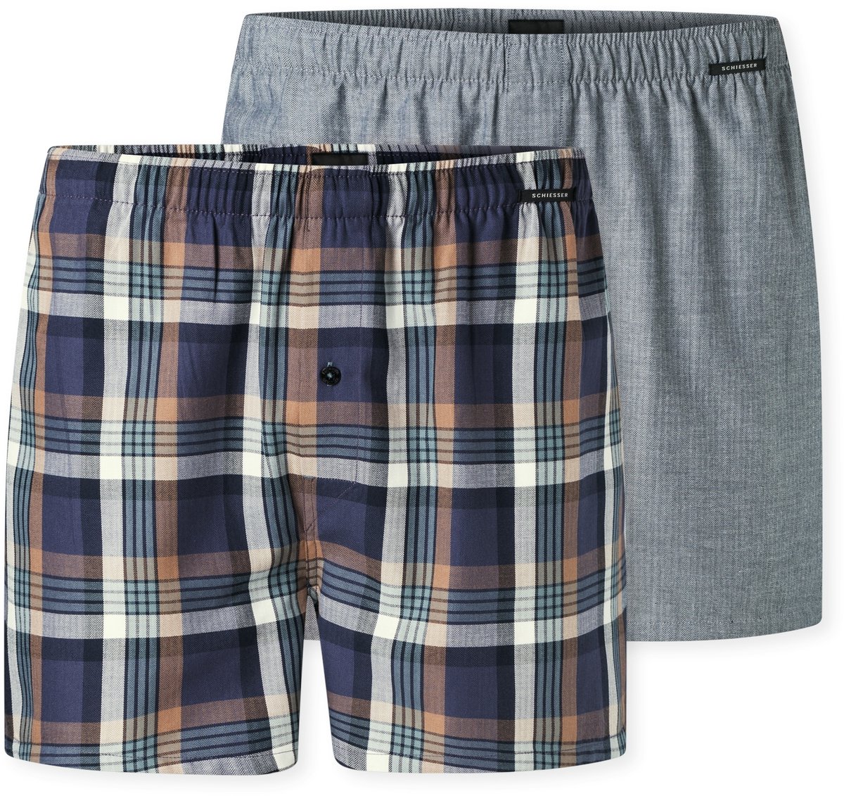 Schiesser - Boxershort - Heren - Onderbroeken - 2 Pack