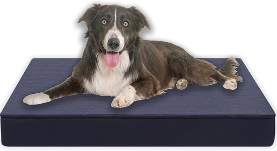 Orthopedisch Hondenkussen 70 x 50 cm – Wasbaar, Allergievriendelijk en Comfortabel