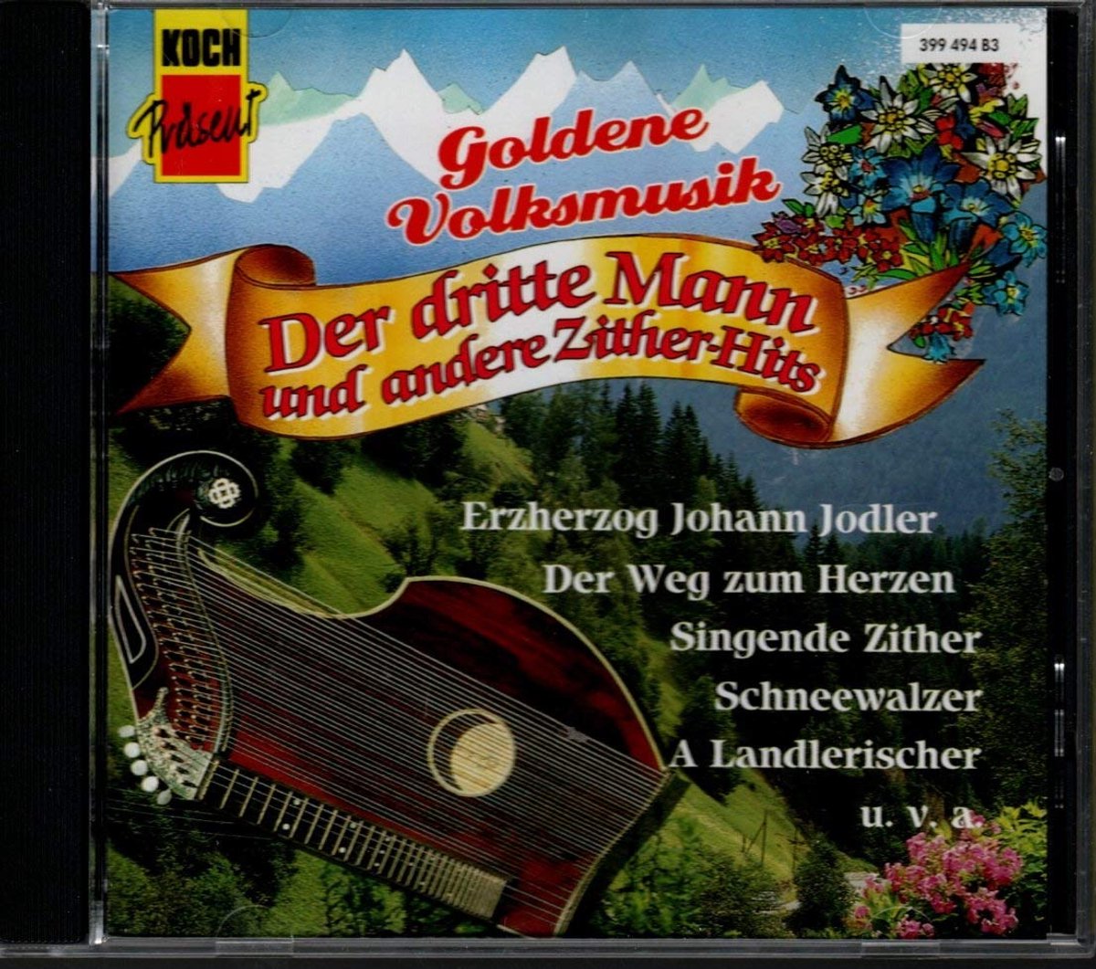 1-CD VARIOUS - DER DRITTE MANN UND ANDERE ZITHER HITS