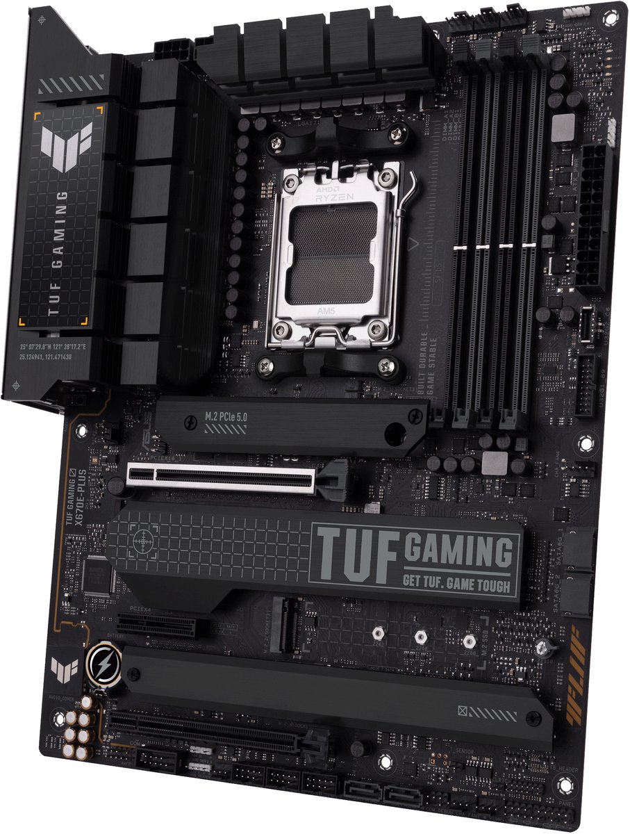 ASUS TUF GAMING X670E-PLUS AMD X670 Socket AM5 ATX