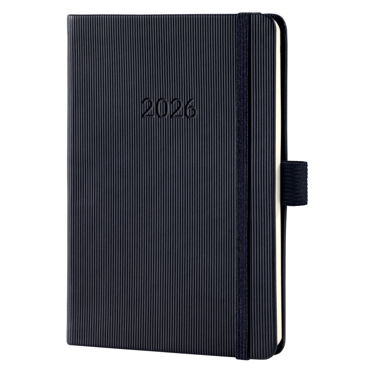 Sigel weekagenda 2026 conceptum formaat a6 met extra notitieruimte zwart hardcover