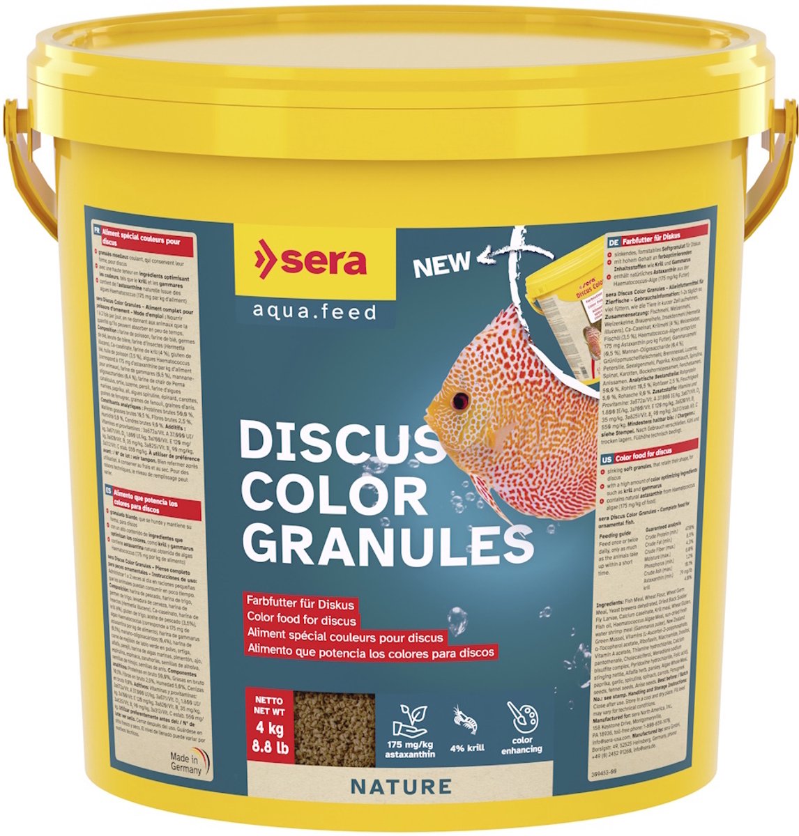 Sera Discus Color Granules 10.000ML