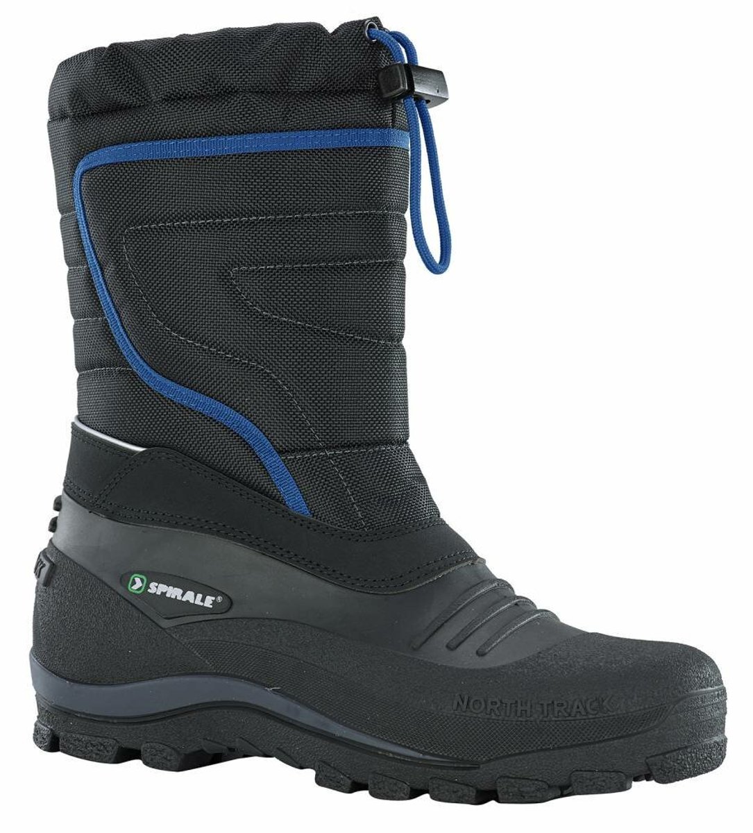 Spirale Montreal Outdoorlaarzen Dames Heren Waterdicht Snowboots Zwart