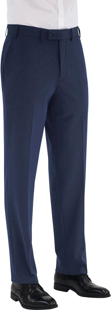 Brook Taverner Heren Pantalon Oliver, getailleerde snit BT8025 - Denim - 42/44 EU (34 UK)