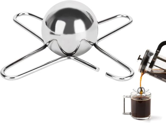 Boule De Refroidissement En Acier Inoxydable Pour Café Expresso - Récupérable, Ne Dilue Pas Le Goût, Pour Cocktails Et Spiritueux - 11
