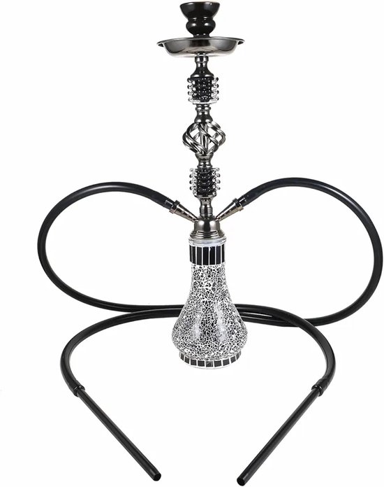Selbro ® Shisha Set met 2 Aansluitingen