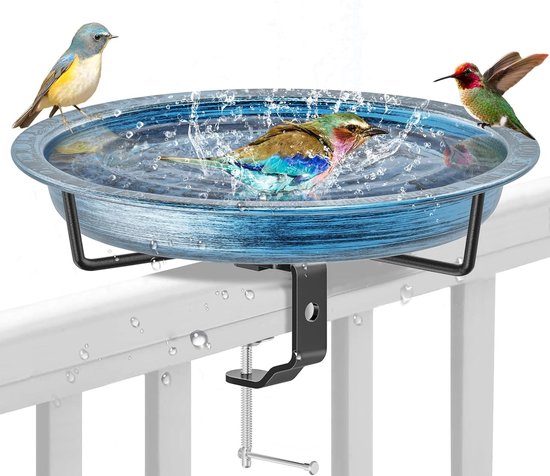 Vogelbad Hangend - Blauw kopen