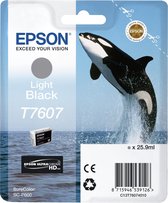 Epson T7607XL - Inktcartridge / Licht Zwart / Hoge Capaciteit