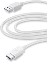 Cellularline USBDATACUSBC3MW Câble USB 3 m 2.0 / 3.2 Gen 1 (3.1 Gen 1) USB A USB C Blanc