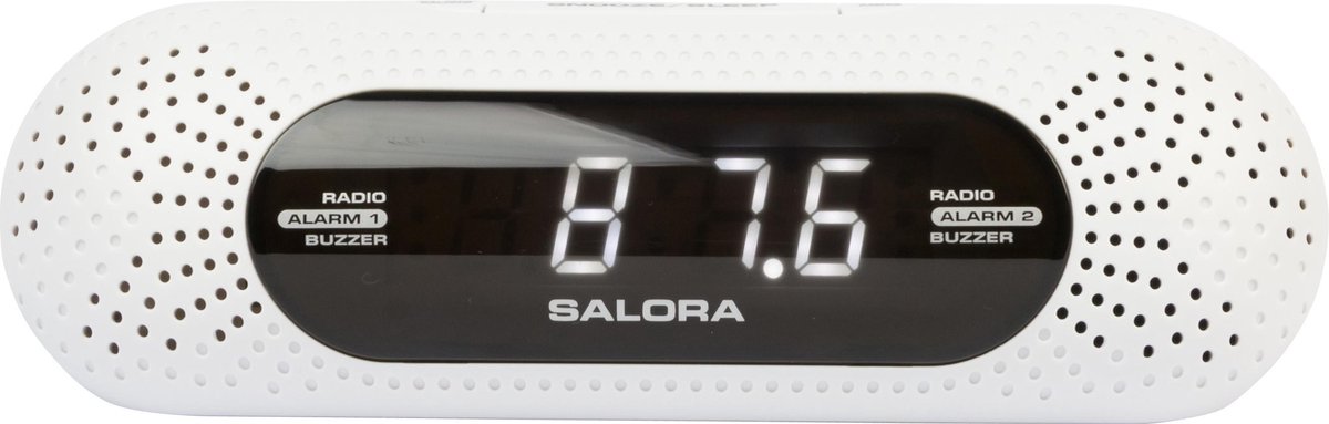 Salora CR626USB - Wekkerradio - AM - FM - USB charge