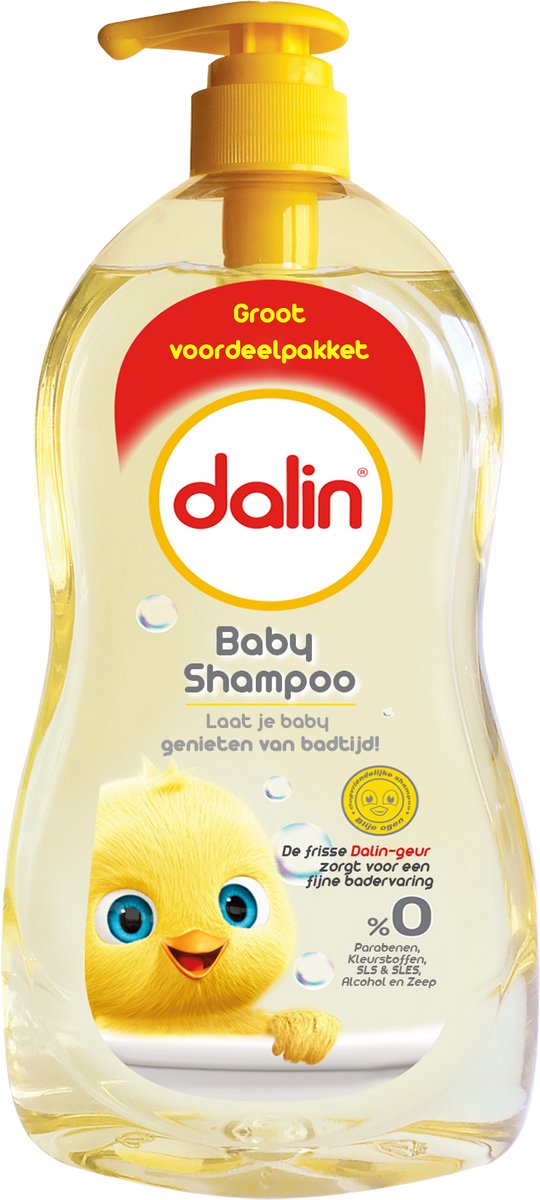Dalin Babyshampoo 2 x 700ml milde verzorging voor baby’s haar en hoofdhuid & Oogvriendelijk van Merkloos — afbeelding 5