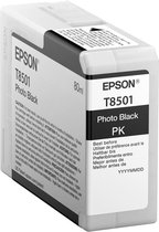 EPSON Singlepack Photo Black T850100 UltraChrome HD ink 80ml
