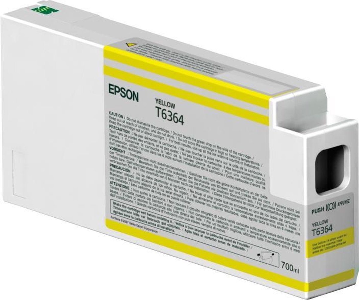 Epson T6364 - Inktcartridge / Geel