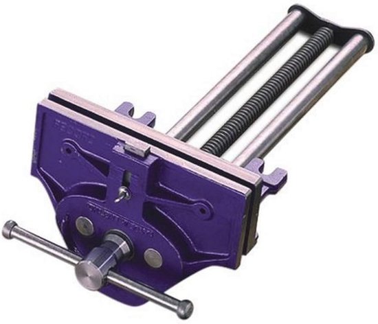 Foto: Bankschroef met snelspanner en opbergdoos 9 inch 228 mm 