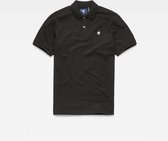 G-Star Raw Dunda Slim Polo S/s Polo's & T-shirts Heren - Polo shirt - Zwart - Maat L