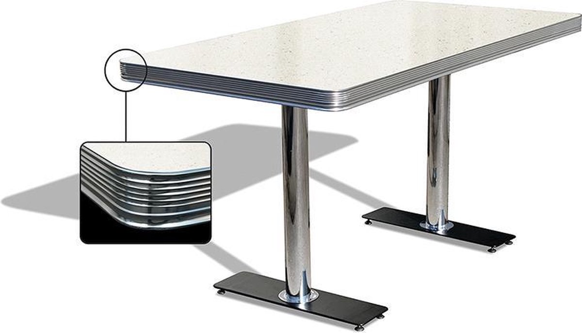 Bel Air Retro Eettafel TO-25W Multifleck