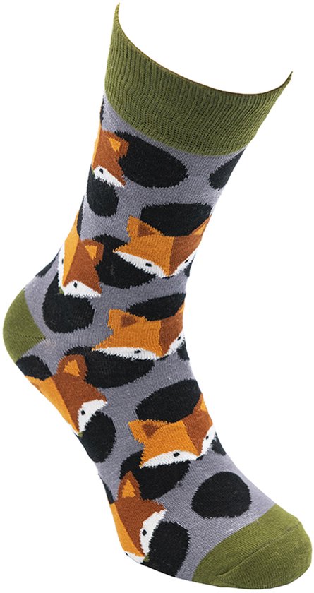 Tintl socks unisex sokken | Animal - Fox (maat 47-50)