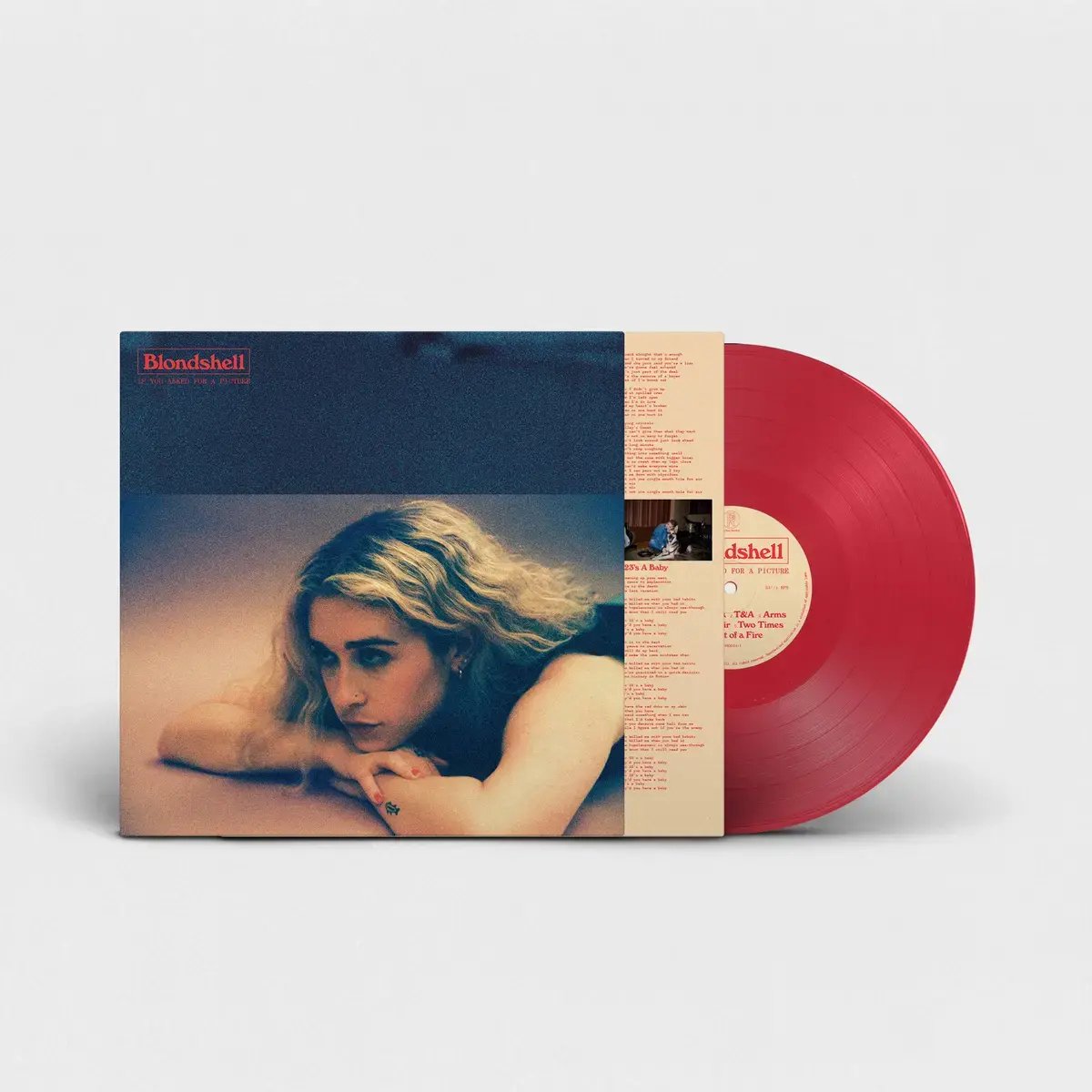 Blondshell - If You Asked For A Picture (Red Vinyl)