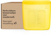 Medela Herbruikbare Moedermelk Bewaarzakjes - tot 500 keer - 5 stuks - 100% lekvrij