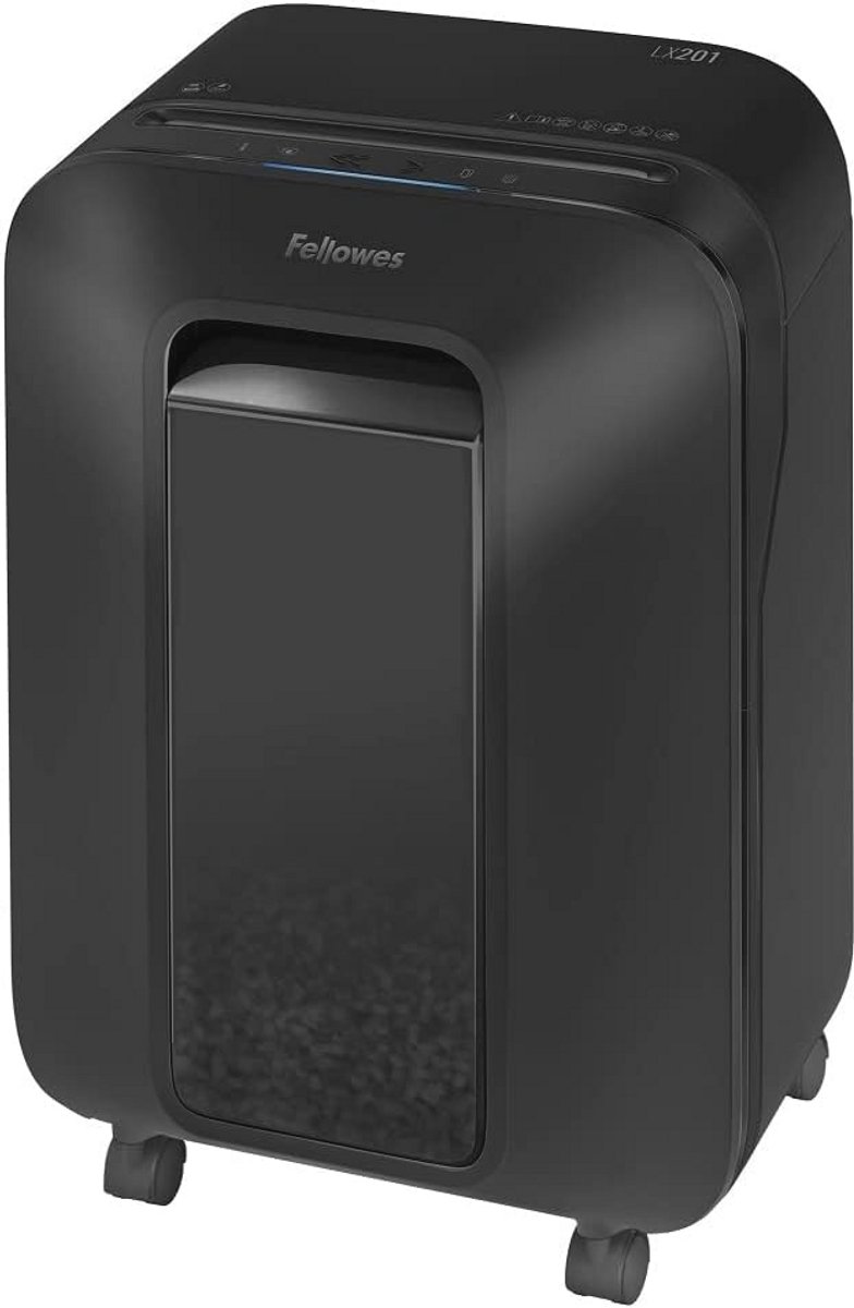 Micro-cut papierversnipperaar voor thuiskantoor - 12 vel, 22L opvangbak, DIN P5