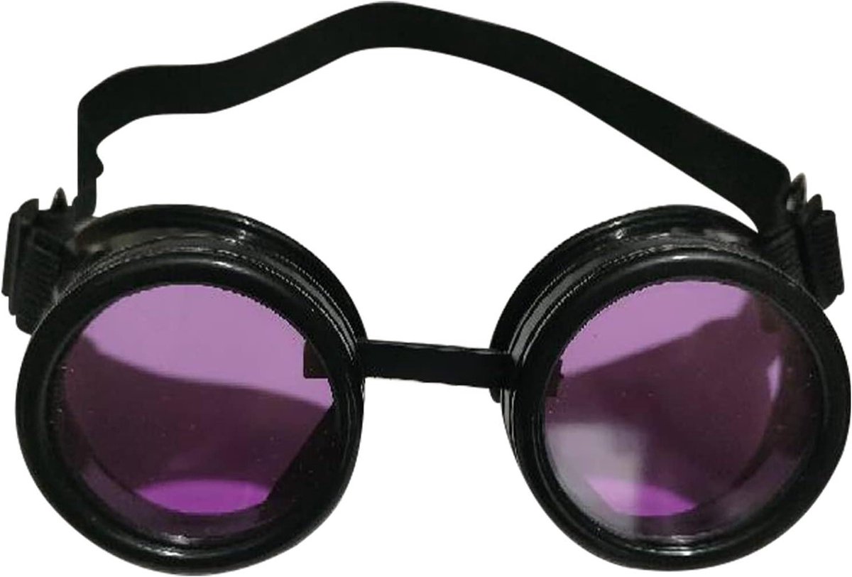 Steampunk-glazen met elastische band voor industrieel lassen - Riloer