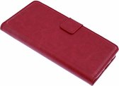 Ntech Luxe Boektype / Portemonnee met Pasjes houder & Magneetsluiting Rood - Huawei P30