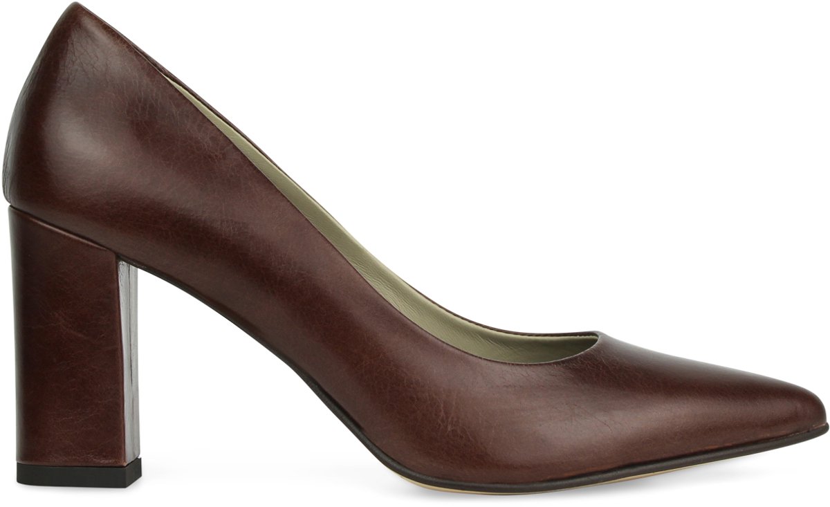 Noë Shoes Nirma Pump Coffee
