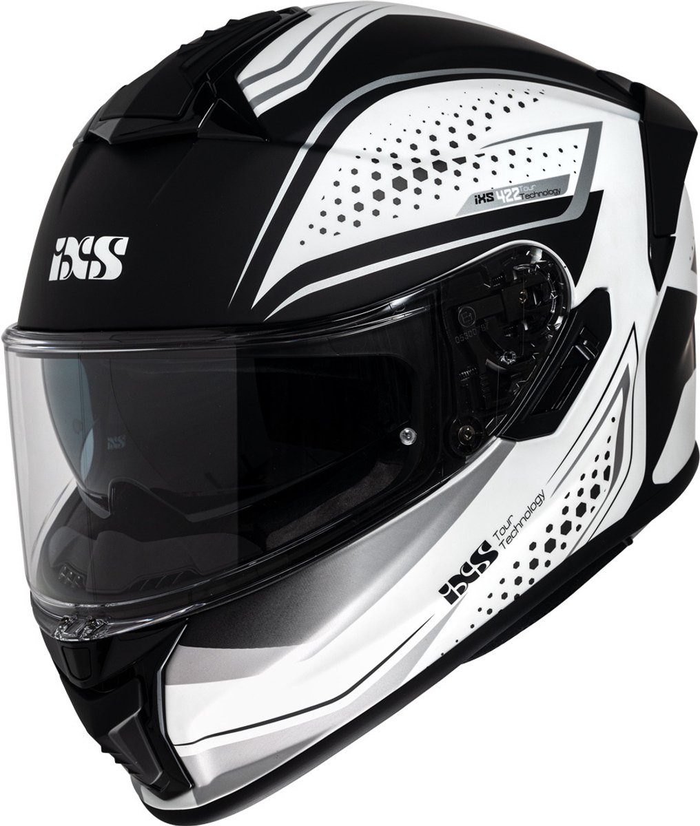 IXS iXS422 FG 2.2 Wit Grijs Integraalhelm - Helm