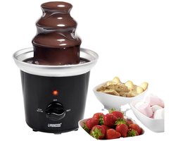 Princess 292994 Chocoladefontein – Chocolade fondue - 3 Lagen – Warmhoudfunctie - Valentijnsdag