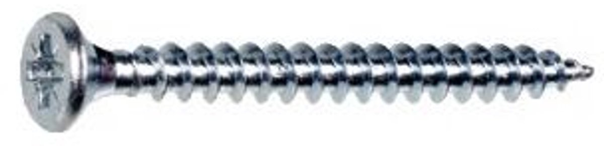 Sanders spaanplaatschroef, verzonken kop 5 x 80 PZ, doos a 200 stuks