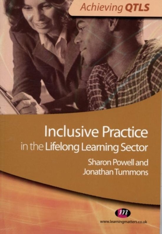 Inclusive Practice In Lifelong Learning - cover