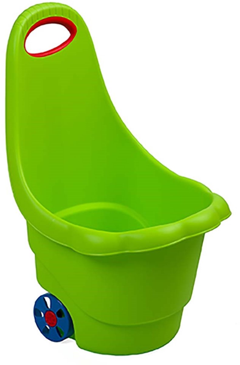 BAYO Daisy kinderkruiwagen 35x42x60 cm groen - Speelgoedkruiwagen