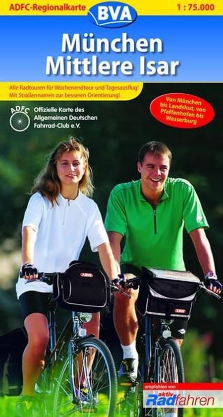 ADFC-Regionalkarte München, Mittlere Isar 1 : 75 000 - cover