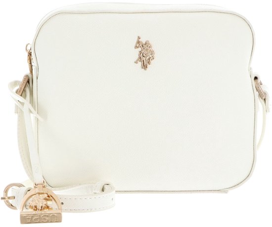 U.S. POLO ASSN. Sac à épaule bandoulière Jones Crossbody Bag Cream White Écru