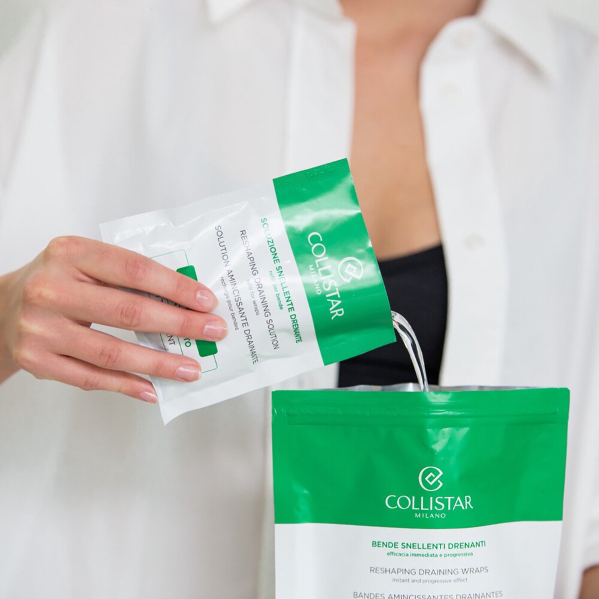 Goedkoopste Collistar Crème Body Perfect Body Reshaping Draining Solution Refill For Wraps