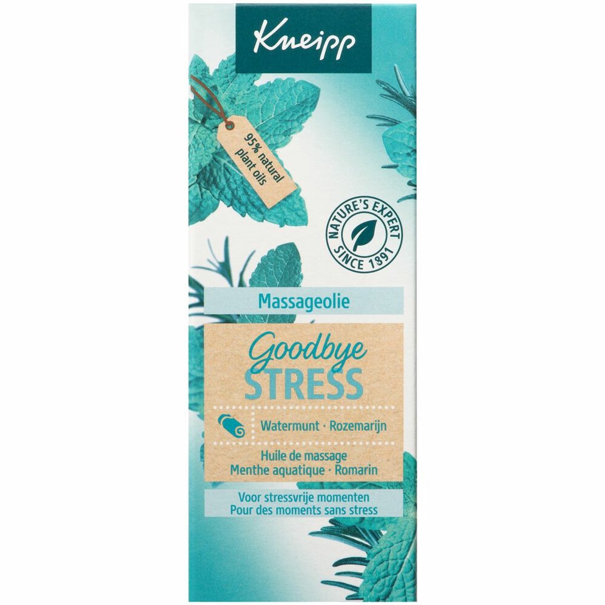 Goedkoopste 3x Kneipp Massageolie Goodbye Stress 100 ml