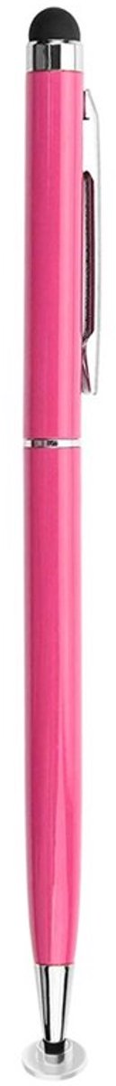 Stylus Pen, 2 in 1 Premium Stylus Pen Precisie Disc Capacitief - Geschikt voor Tablets en Smartphones, iPhone, iPad, Samsung, Surface IOS enz. - Roze - Schrijf- en tekenstift