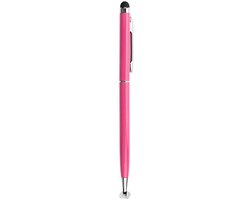 Stylus Pen, 2 in 1 Premium Stylus Pen Precisie Disc Capacitief - Geschikt voor Tablets en Smartphones, iPhone, iPad, Samsung, Surface IOS enz. - Roze - Schrijf- en tekenstift